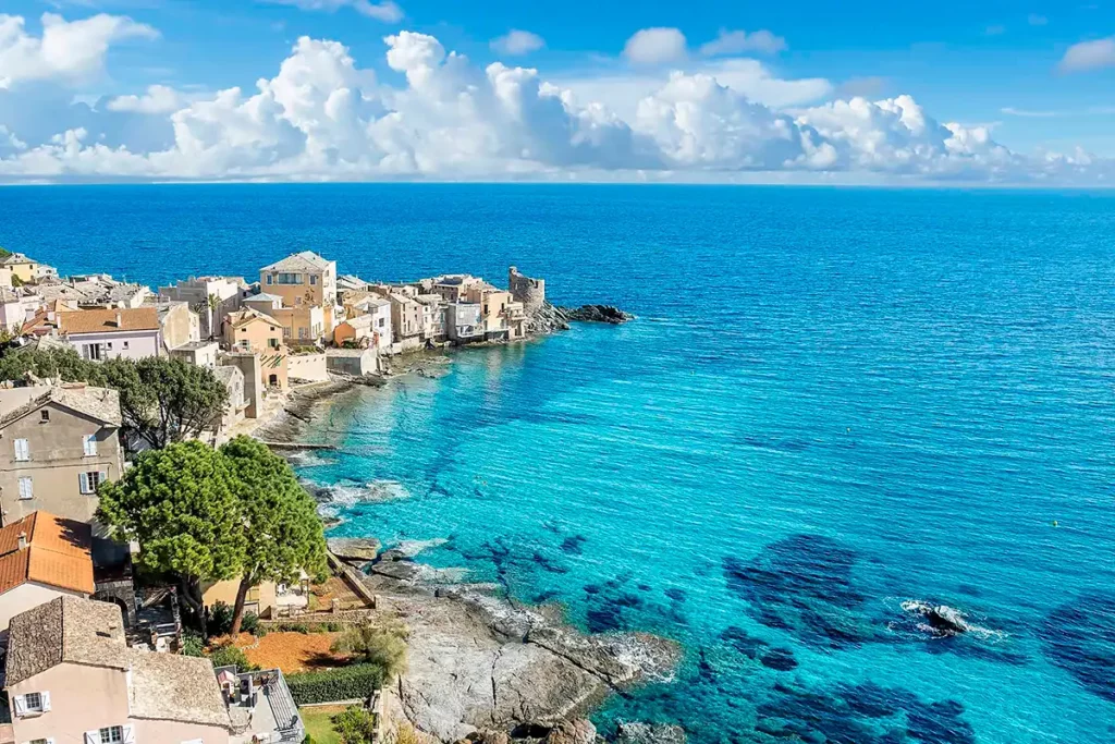 Corse-Erbalunga-vue aerienne